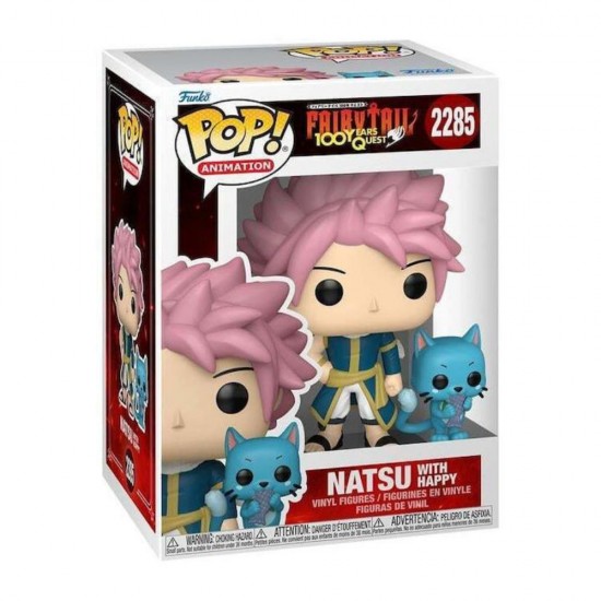 Funko Pop! Animation: Fairy Tail - Natsu with Happy #2285 (FNK06425) Funko Pop! Animation: Fairy Tail - Natsu with Happy #2285 (FNK06425)