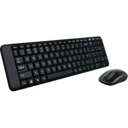 Logitech Desktop Combo MK220 Black QWERTY (920-003168) (LOGMK220COMBOBK)