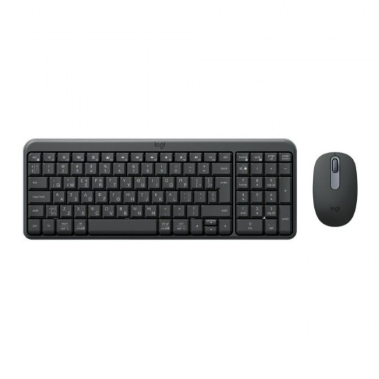 Logitech MK250 Desktop Combo GR (Graphite,Bluetooth) (LOGMK250GR)