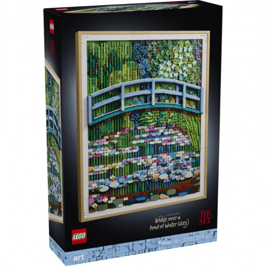 Lego Art Claude Monet Bridge over a Water Lily Pond (31220) (LGO31220)