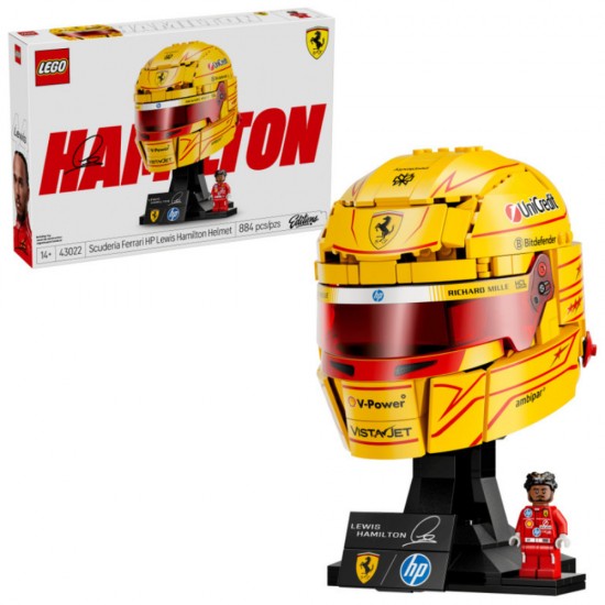 Lego Editions Scuderia Ferrari HP Lewis Hamilton Helmet (43022) (LGO43022)