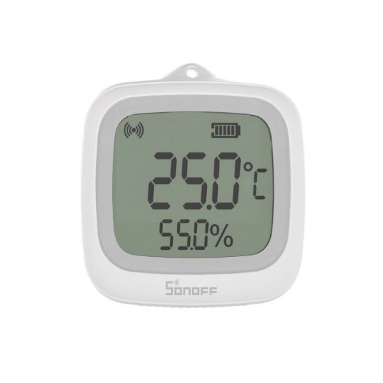 SONOFF Αισθητήρας θερμοκρασίας και υγρασίας ZigBee LCD SNZB-02WD (SNZB-02WD) (SONSNZB-02WD)