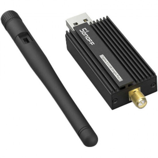 SONOFF Πύλη ZigBee 3.0 USB Dongle Plus-E (Home Assistant, openHAB, Zigbee2MQTT) (Μαύρο) (ZBDongle-E) (SONZBDONGLE-E)