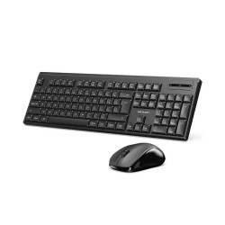 VENTION Wireless Full-Size Silent Keyboard & Mouse Combo Black Slim Type US (KTZB0-EN) (VENKTZB0-EN) VENTION Wireless Full-Size Silent Keyboard & Mouse Combo Black Slim Type US (KTZB0-EN) (VENKTZB0-EN)