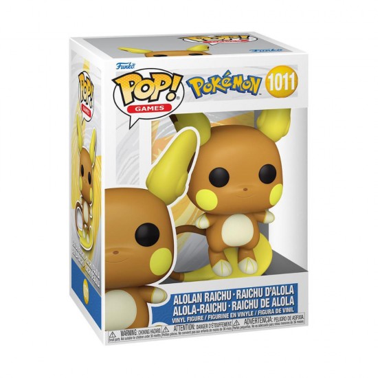 Funko Pop! Games: Pokemon Alolan Raichu (85800) (FNK85800) Funko Pop! Games: Pokemon Alolan Raichu (85800) (FNK85800)