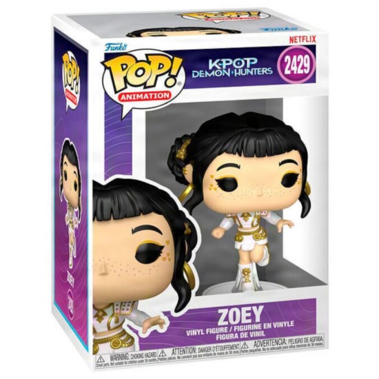 Funko Pop! Animation: KPop Demon Hunters - Zoey #2429 (FNK58097) Funko Pop! Animation: KPop Demon Hunters - Zoey #2429 (FNK58097)