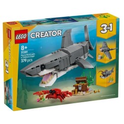 Lego Creator 3-in-1 Wild Shark With Treasure Chest (31381) (LGO31381)