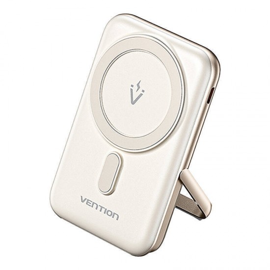 VENTION 10000mAh Magnetic Wireless Power Bank (USB-C + Wireless) 20W White (FHNW0) (VENFHNW0)