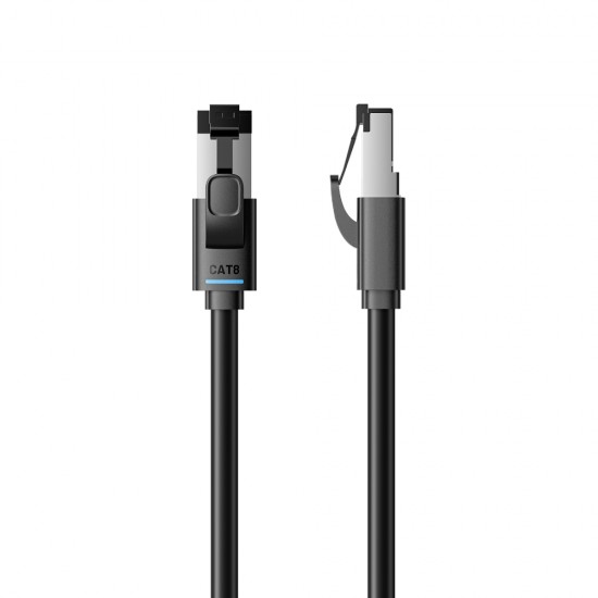 VENTION Ultra-Flexible Cat8 SFTP Ethernet Patch Cable 8M Black (IKRBK) (VENIKRBK)