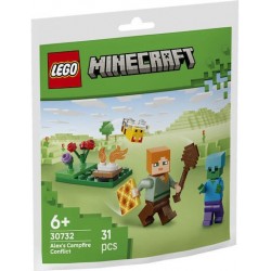 Lego Minecraft Alex's Encounter At The Campfire (Polybag) (30732) (LGO30732)