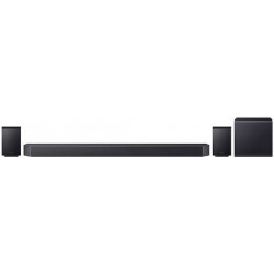 Samsung Soundbar Q990H 11.1.4ch Wireless Dolby Atmos Rear Speakers Q-Symphony SpaceFit Sound Pro (HW-Q990H) (SAMHW-Q990H-EN)