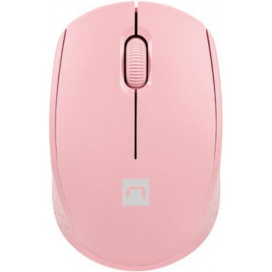 NATEC Stork Wireless Optical Mouse 1600 DPI - Pink (NMY-2002) (NTCNMY-2002)