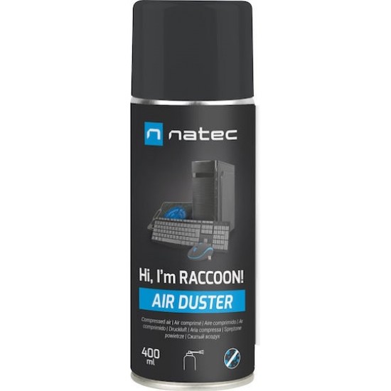 NATEC Raccoon Compressed Air Duster 400ml (NSC-2119) (NTCNSC-2119)