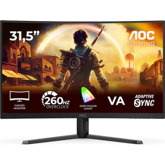 AOC VA HDR Curved Gaming Monitor 31.5