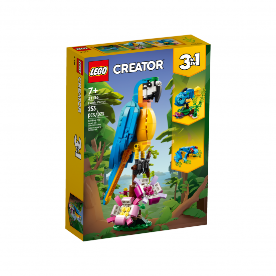 Lego Creator 3-In-1 Exotic Parrot (31136) (LGO31136)