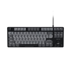 Fury Gaming Keyboard Kanabo K2 US Layout White Backlight Mechanical Black-Gray (NFU-2386) (FURNFU-2386)
