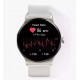 Haylou Solar Lite 46mm Smartwatch με Παλμογράφο Ασημί