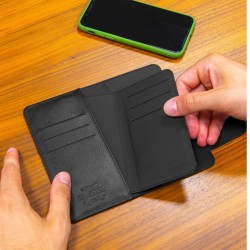 Celly Duomo Universal Θήκη Wallet έως 6.5' Μαύρο