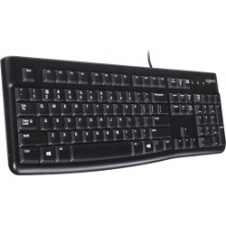 Logitech K120 - Keyboard - Ενσύρματο Ελληνικό