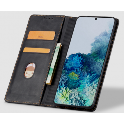 (iPhone 14 Pro) Bodycell Book Cover Wallet Δερματίνης Μαύρο