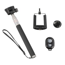 LAMTECH 3IN1 BLUETOOTH SELFIE-STICK FOR SMARTPHONES, ACTION CAMERAS AND DIGITAL CAMERAS LAMTECH 3IN1 BLUETOOTH SELFIE-STICK FOR SMARTPHONES, ACTION CAMERAS AND DIGITAL CAMERAS