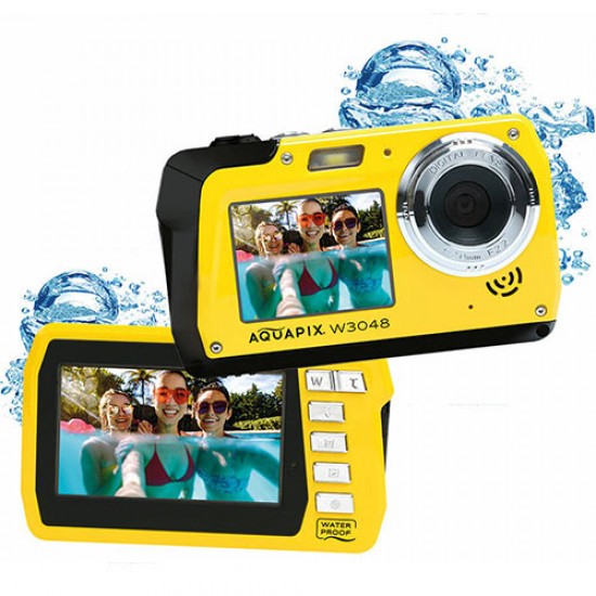 AQUAPIX WATERPROOF 4K CAMERA W-3048 YELLOW EDGE AQUAPIX WATERPROOF 4K CAMERA W-3048 YELLOW EDGE
