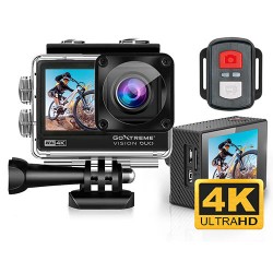 GOXTREME REAL 4K ACTION CAMERA WITH WIFI AND REMOTE CONTROL VISION DUO GOXTREME REAL 4K ACTION CAMERA WITH WIFI AND REMOTE CONTROL VISION DUO