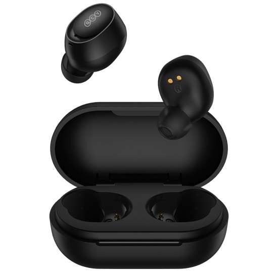 QCY Arcbuds Lite T27 Black, Bluetooth 5.3 ENC IPX4 Sweatpfoof 8h - 32h battery, 68ms latency