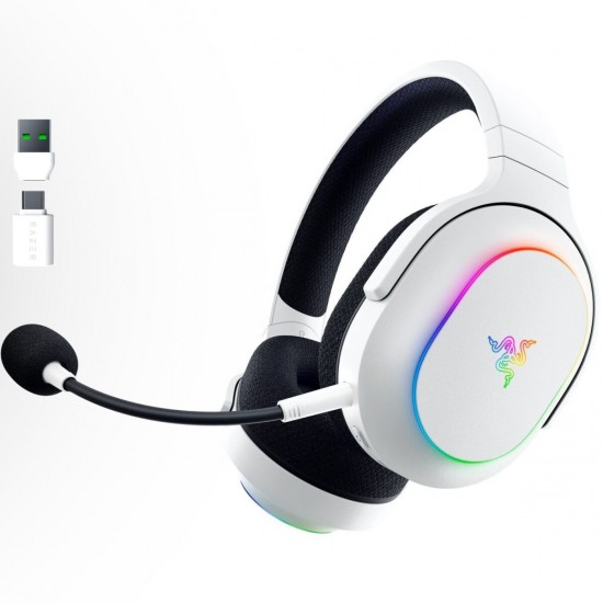 Razer BARRACUDA X WHITE Chroma - RGB Wireless & Bluetooth - PC/PS5/Switch/Android Gaming Headset Razer BARRACUDA X WHITE Chroma - RGB Wireless & Bluetooth - PC/PS5/Switch/Android Gaming Headset