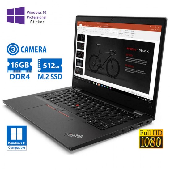 Lenovo ThinkPad L13 Gen 2 i5-1135G7/13.3``FHD/16GB DDR4/512GB M.2 SSD/No ODD/Camera/10P Grade A Refu