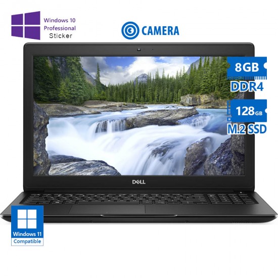 Dell (A-) Latitude 3500 i3-8145U/15.6\\"/8GB DDR4/128GB M.2 SSD/No ODD/Camera/10P Grade A- Refurbished Dell (A-) Latitude 3500 i3-8145U/15.6\\"/8GB DDR4/128GB M.2 SSD/No ODD/Camera/10P Grade A- Refurbished