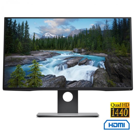 Used Monitor U2717D Q-LED/Dell/27\\"QHD/2560x1440/Wide/Silver/Black/DP & HDMI & USB 3.0 HUB Used Monitor U2717D Q-LED/Dell/27\\"QHD/2560x1440/Wide/Silver/Black/DP & HDMI & USB 3.0 HUB