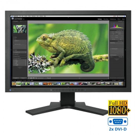 Used (A-) Monitor CG241W TFT/Eizo/24\\"/1920x1200/Wide/Black/Grade A-/2xDVI-D & USB Hub Used (A-) Monitor CG241W TFT/Eizo/24\\"/1920x1200/Wide/Black/Grade A-/2xDVI-D & USB Hub