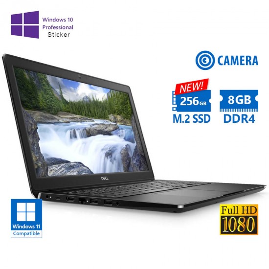 Dell Latitude 3500 i5-8265U/15.6\\"FHD/8GB DDR4/256GB M.2 SSD New/No ODD/Camera/10P Grade A Refurbishe Dell Latitude 3500 i5-8265U/15.6\\"FHD/8GB DDR4/256GB M.2 SSD New/No ODD/Camera/10P Grade A Refurbishe