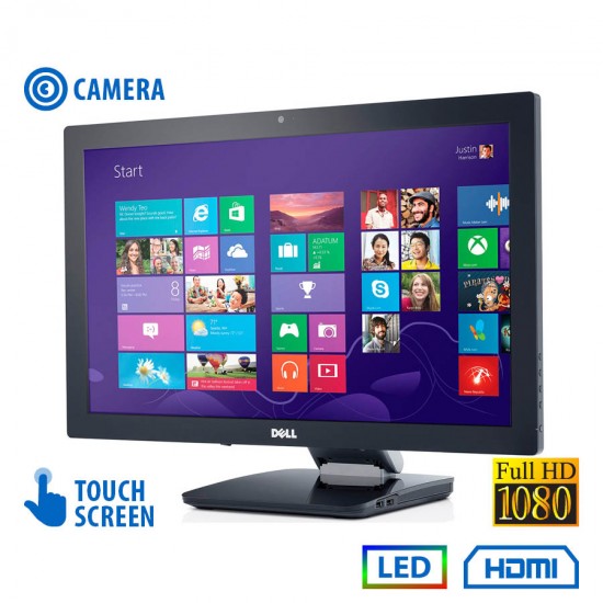 Used S2340T LED/Dell/23\\"FHD Toushscreen 10-point/w/Camera/1920x1080/Wide/Black/DP & HDMI & USB graph Used S2340T LED/Dell/23\\"FHD Toushscreen 10-point/w/Camera/1920x1080/Wide/Black/DP & HDMI & USB graph
