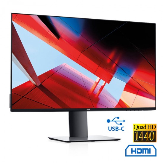Used (A-) Monitor U2719DC Q-LED/Dell/27\\"QHD/2560x1440/Wide/Black/Grade A-/DP & HDMI & USB Type-C & U Used (A-) Monitor U2719DC Q-LED/Dell/27\\"QHD/2560x1440/Wide/Black/Grade A-/DP & HDMI & USB Type-C & U