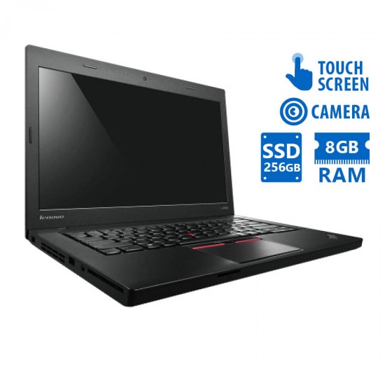 Lenovo ThinkPad T450 i5-5300U/14”Touchscreen/8GB DDR3/240GB SSD/No ODD/Camera/8P Grade A Refurbished Lenovo ThinkPad T450 i5-5300U/14”Touchscreen/8GB DDR3/240GB SSD/No ODD/Camera/8P Grade A Refurbished