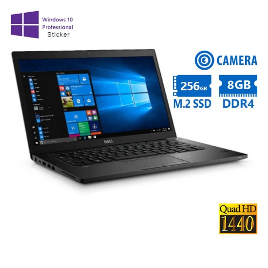 Dell (A-) Latitude 7480 i5-7300U/14\\"FHD/8GB DDR4/256GB M.2 SSD/No ODD/Camera/10P Grade A- Refurbishe Dell (A-) Latitude 7480 i5-7300U/14\\"FHD/8GB DDR4/256GB M.2 SSD/No ODD/Camera/10P Grade A- Refurbishe