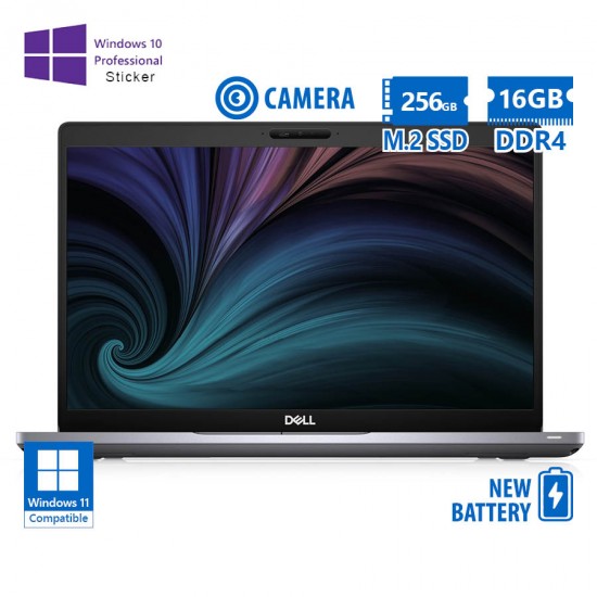 Dell Latitude 5510 i5-10310U/15.6\\"/16GB DDR4/256GB M.2 SSD/No ODD/Camera/New Battery/10P Grade A Ref Dell Latitude 5510 i5-10310U/15.6\\"/16GB DDR4/256GB M.2 SSD/No ODD/Camera/New Battery/10P Grade A Ref