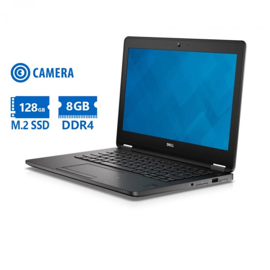 Dell (A-) Latitude E7270 i5-6300U/12.5\\"/8GB DDR4/128GB M.2 SSD/No ODD/Camera/8P Grade A- Refurbished