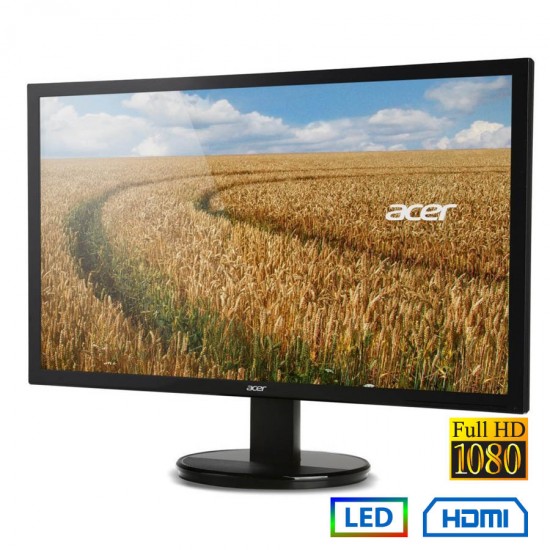 Used (A-) Monitor K272HL LED/Acer/27\\"FHD/1920x1080/Wide/Black/Grade A-/D-SUB & DVI-D & HDMI Used (A-) Monitor K272HL LED/Acer/27\\"FHD/1920x1080/Wide/Black/Grade A-/D-SUB & DVI-D & HDMI