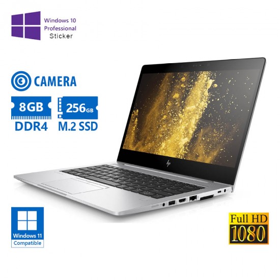 HP (A-) Elitebook 830 G5 i5-8350U/13.3\\"FHD/8GB DDR4/256GB M.2 SSD/No ODD/Camera/10P Grade A- Refurbi HP (A-) Elitebook 830 G5 i5-8350U/13.3\\"FHD/8GB DDR4/256GB M.2 SSD/No ODD/Camera/10P Grade A- Refurbi