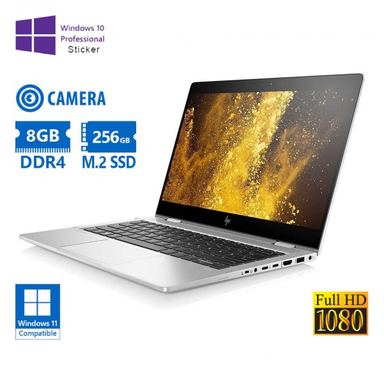HP (A-) Elitebook 830 G6 i5-8365U/13.3\\"FHD/8GB DDR4/256GB M.2 SSD/No ODD/Camera/10P Grade A- Refurbi HP (A-) Elitebook 830 G6 i5-8365U/13.3\\"FHD/8GB DDR4/256GB M.2 SSD/No ODD/Camera/10P Grade A- Refurbi