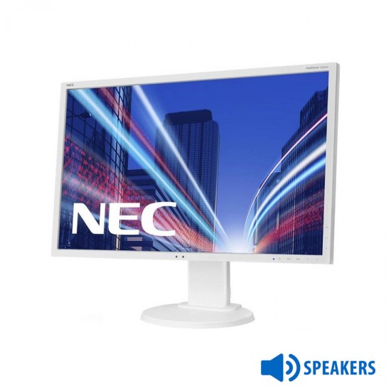 Used (A-) Monitor EA223WM TFT/Nec/22\\"/1680x1050/Wide/White/w/Speakers/Grade A-/D-SUB & DVI-D & DP & Used (A-) Monitor EA223WM TFT/Nec/22\\"/1680x1050/Wide/White/w/Speakers/Grade A-/D-SUB & DVI-D & DP &