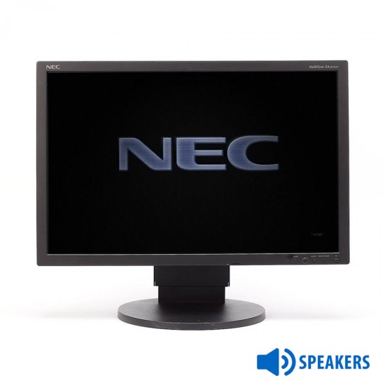 Used (A-) Monitor EA241WM TFT/Nec/24\\"/1920x1200/Wide/Black/w/Speakers/Grade A-/D-SUB & DVI-D Used (A-) Monitor EA241WM TFT/Nec/24\\"/1920x1200/Wide/Black/w/Speakers/Grade A-/D-SUB & DVI-D