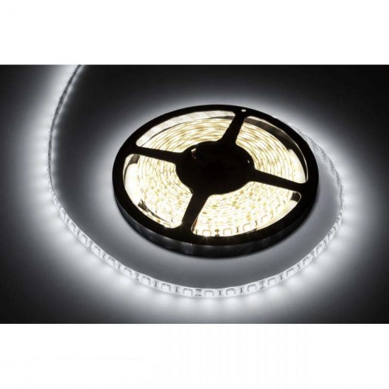 Ταινία LED 5m Ψυχρό Λευκό Αδιάβροχη (300x5050 SMD) 12V