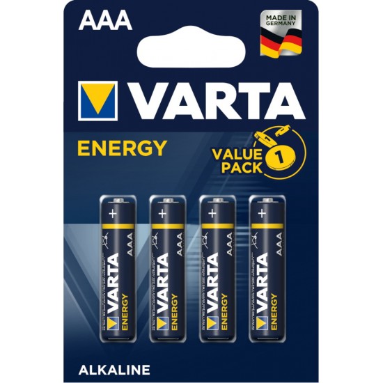 VARTA 4103 συσκ.4 AΛΚΑΛΙΚΗ ENERGY AAA