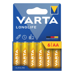 VARTA 4106 συσκ.6 Αλκαλική Longlife AA