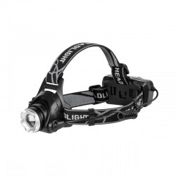 Επαναφορτιζόμενος φακός LED κεφαλής 10W REBEL Επαναφορτιζόμενος φακός LED κεφαλής 10W REBEL