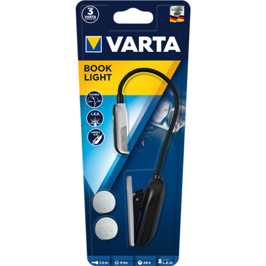 VARTA ΦΑΚΟΣ LED BOOK LIGHT 2xCR2032 (ΠΕΡΙΛΑΜ)